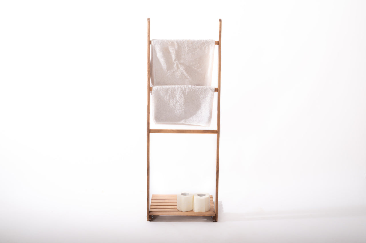 Porte-serviette en bois massif | 120*43cm