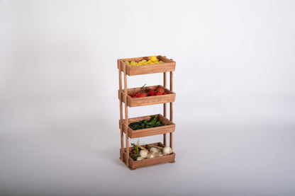 Rangement légumes 4 étages