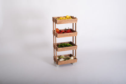 Rangement légumes 4 étages