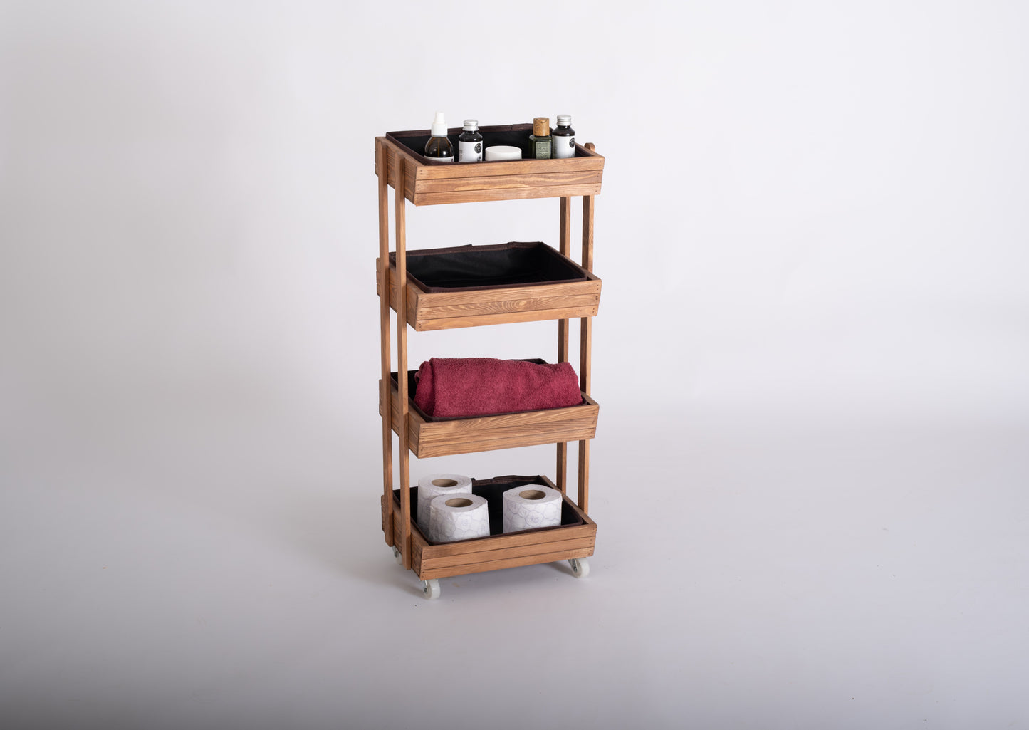 Rangement multi-usages 4 étages