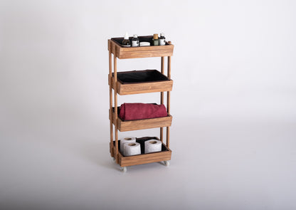 Rangement multi-usages 4 étages