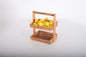 Étagère en bois à 2 niveaux – panier à fruits ou rangement
