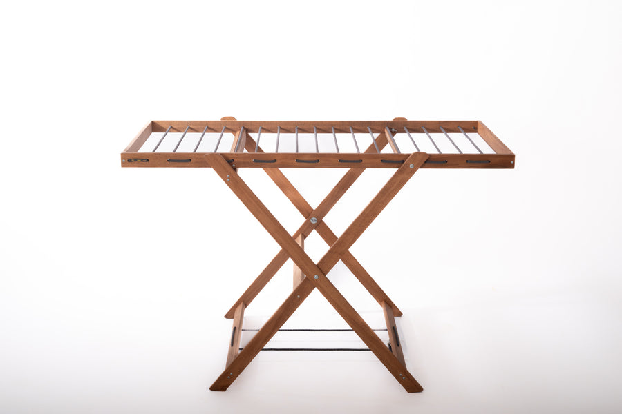 Séchoir à linge pliable en bois | 78×120 cm
